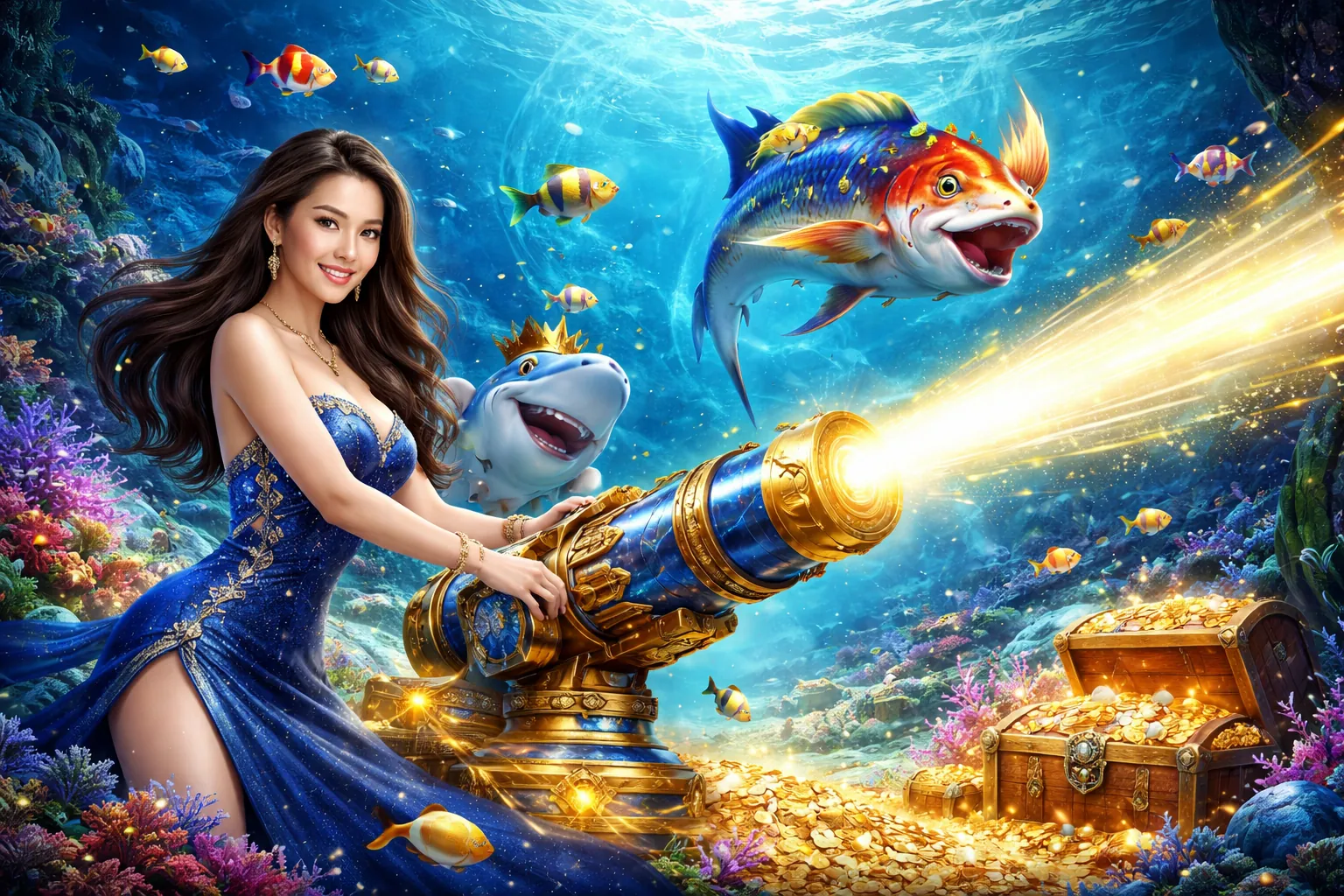 Hình ảnh chính chiến lược chơi game bắn cá pglucky88